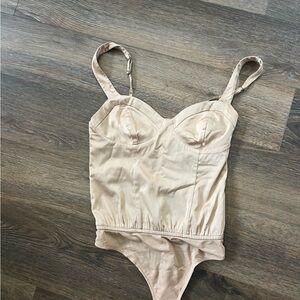 Abercrombie and fitch satin body suit